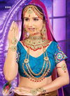 Red Colour Traditional Designer Chokar And Long Necklace Bridal Set Collection 340